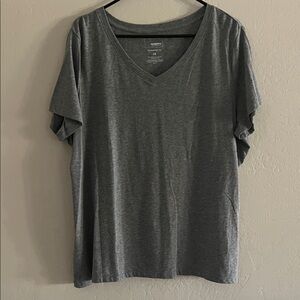 Sonoma Charcoal V-Neck Short Sleeve Tee